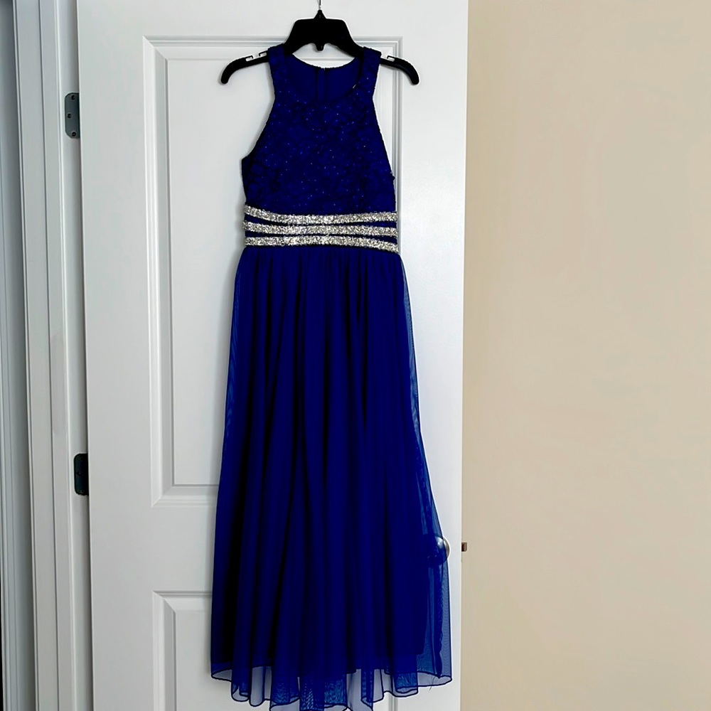 Girls long party dress
